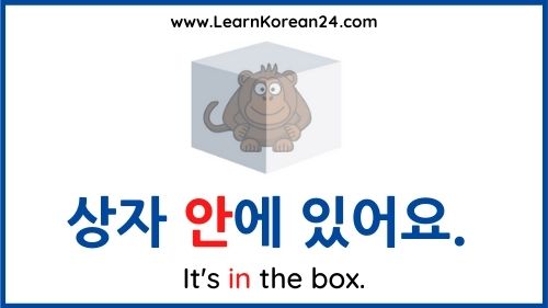 Korean Prepositions - in